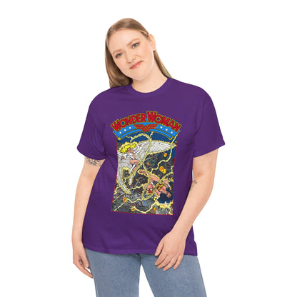 Wonder Woman T-Shirt - George Perez Art - Vs Silver Swan - DC Comics