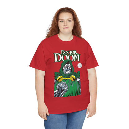 Doctor Doom T-Shirt - John Byrne Art - Fantastic Four Foe - 2026 Avengers Doomsday Movie - Marvel Comics