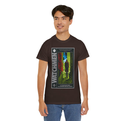 Watchmen Ad T-Shirt - Dave Gibbons Art - Rorschach - DC Comics