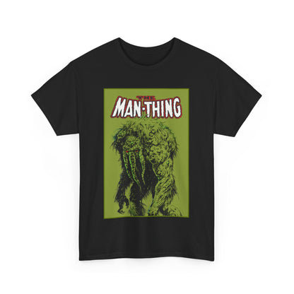 Man-Thing T-Shirt - Marvel Comics - Whatever Knows Fear Burns At The Touch - Swamp Monster