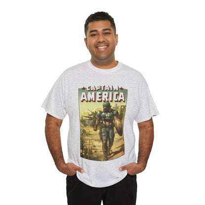 Captain America T-Shirt - Ben Harvey Art - Marvel Comics