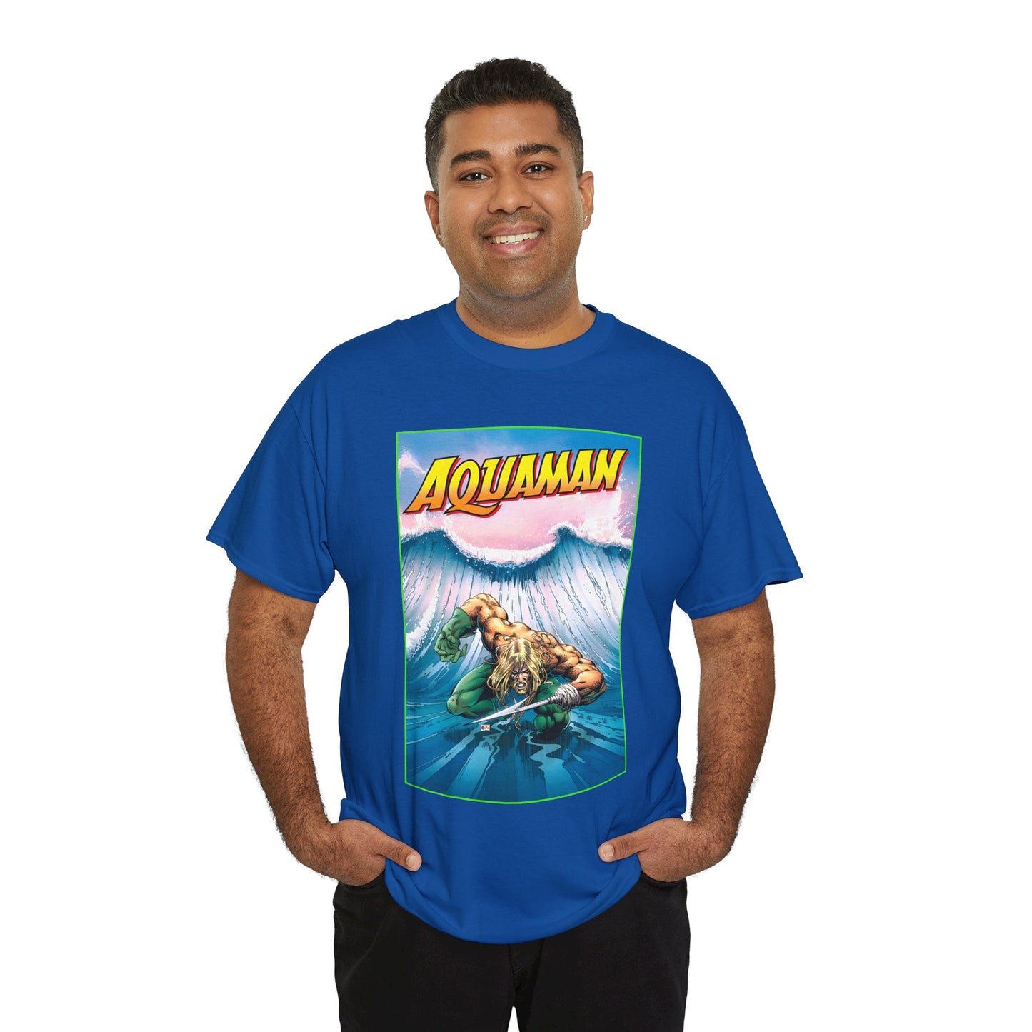 Aquaman T-Shirt - Justice League Member & Leader - Arthur Curry - Atlantis - DC Comics