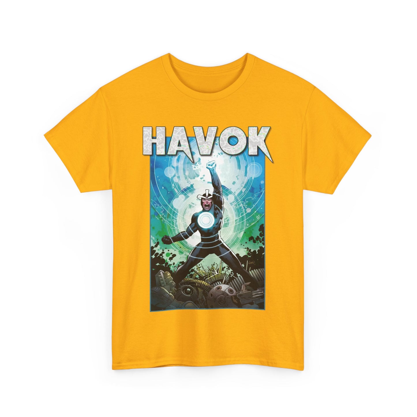 Havok T-Shirt - Greg Land Art - Alex Summers - X-Men, X-Factor Member & Leader - Mutant Hero - Brother to Scott Summers, Cyclops - Marvel Comics
