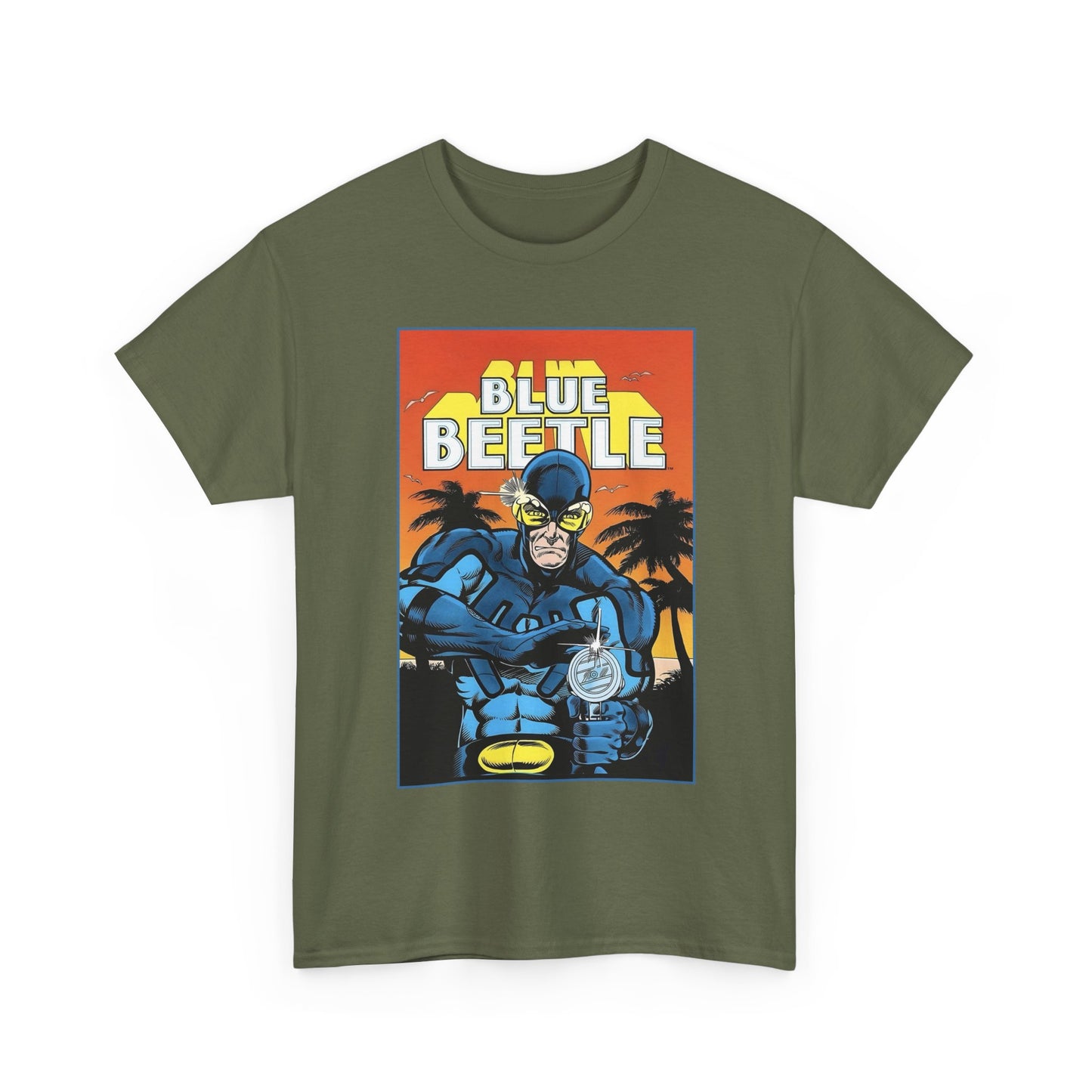 Blue Beetle T-Shirt - Ted Kord - 1980s DC Series - DC Comics