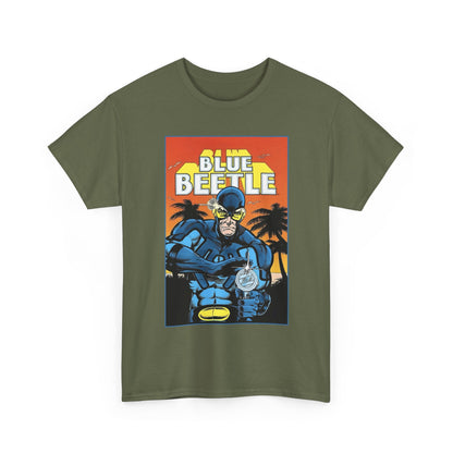 Blue Beetle T-Shirt - Ted Kord - 1980s DC Series - DC Comics