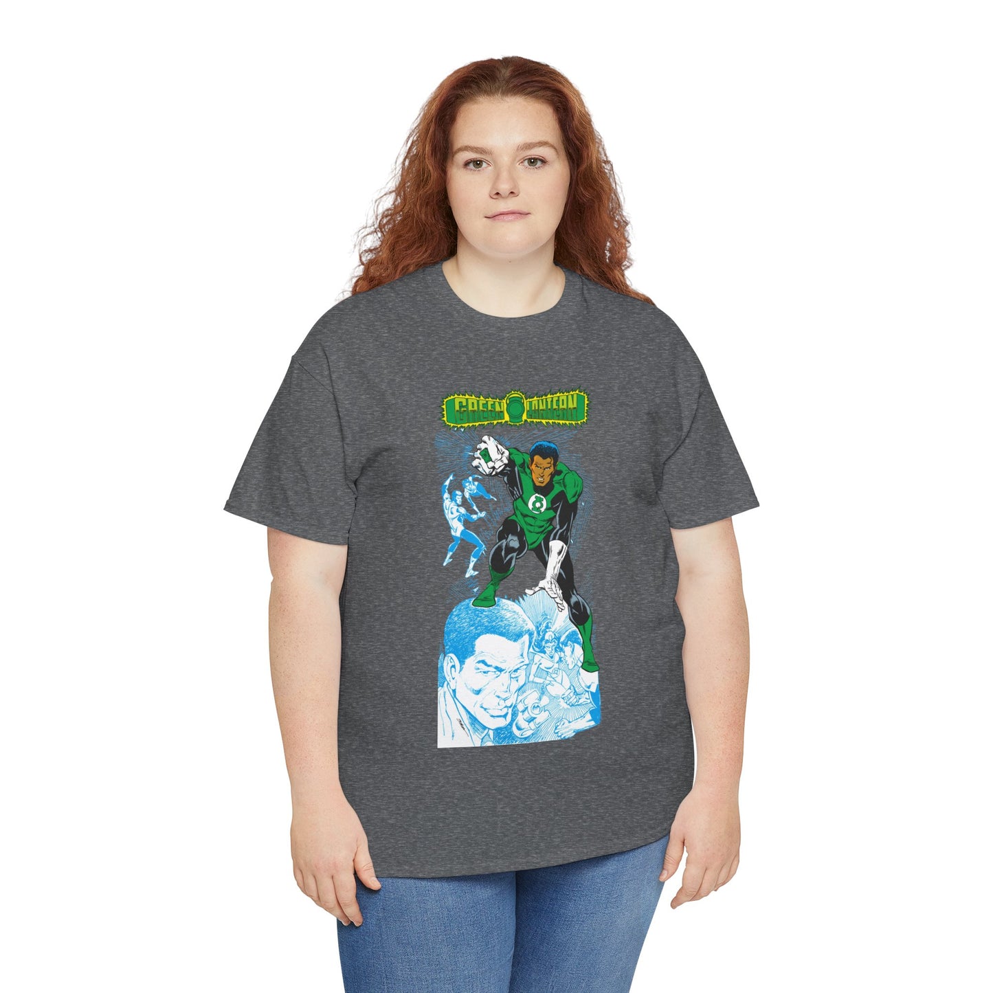 John Stewart Green Lantern T-Shirt - Joe Staton Art - Who's Who in the DC Universe Art - Sector 2814 - DC Comics