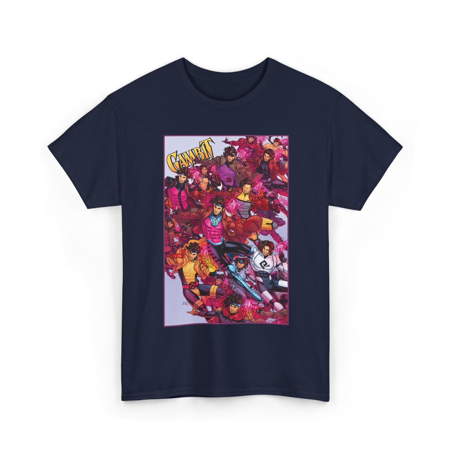 Gambit T-Shirt - Russell Dauterman Art - X-Men Member, Remy LeBeau - Marvel Comics