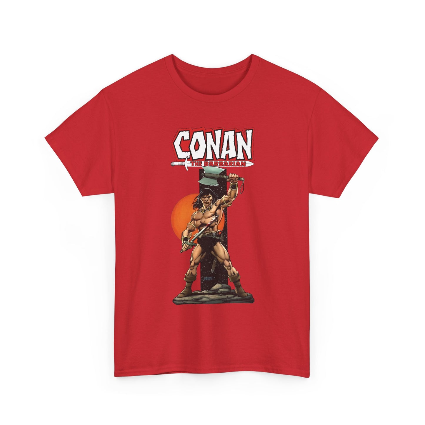 Conan the Barbarian T-Shirt - George Perez Art - Marvel Comics