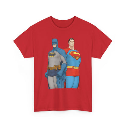 Batman & Superman T-Shirt - Frank Quitely Art - World's Finest Variant Cover Art - DC Comics