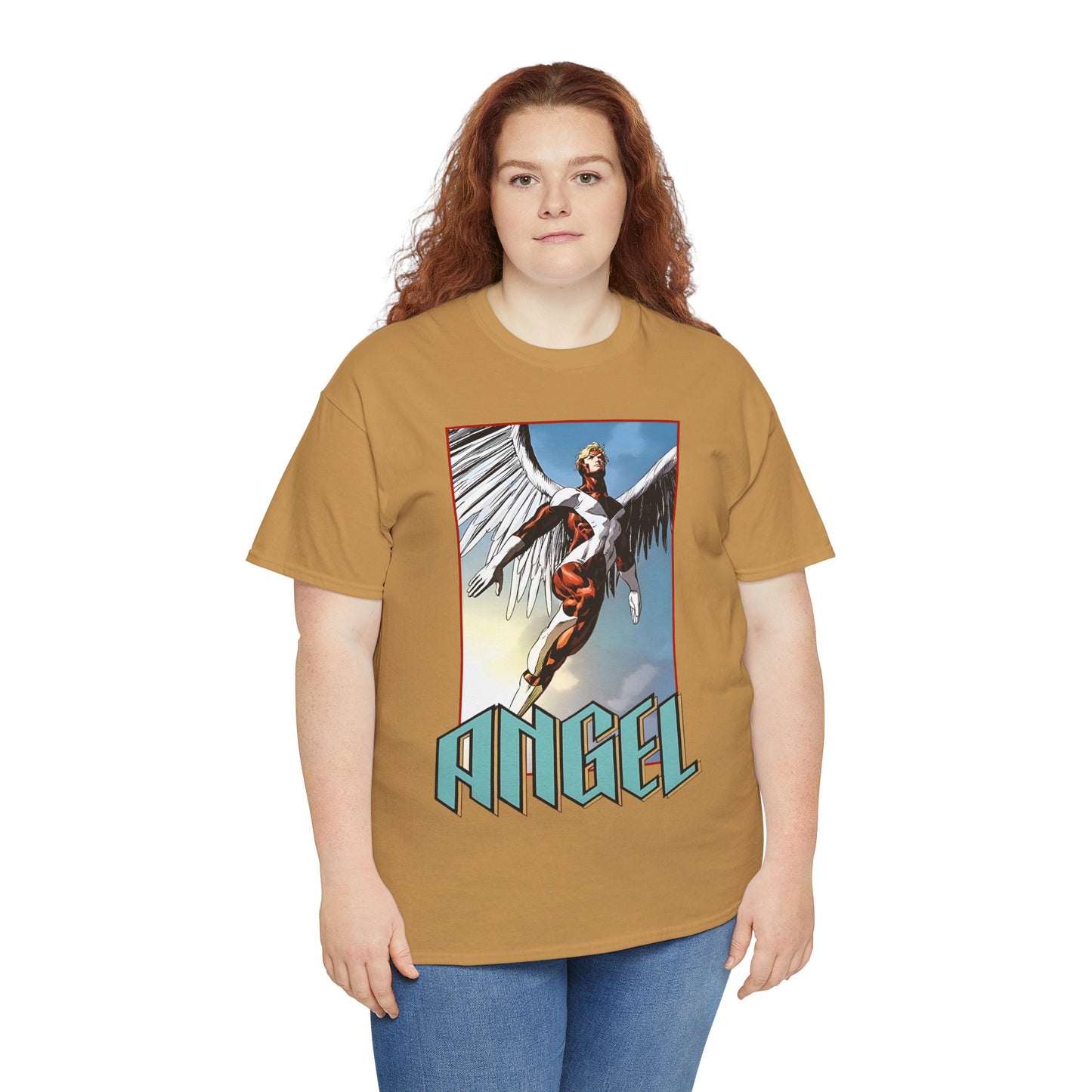 Angel T-Shirt - Mike Deodato Art - Marvel Comics X-Men Member