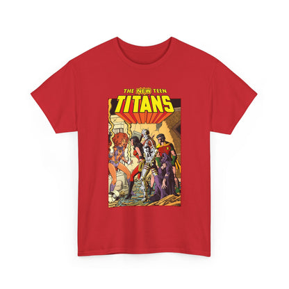 New Teen Titans T-Shirt - George Perez Art - #16 Cover - Wonder Girl, Robin, Starfire - DC Comics