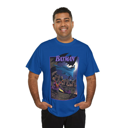 Batman T-Shirt - Norm Breyfogle Art - Etrigan, the Demon - Gotham City and Gargoyles - DC Comics