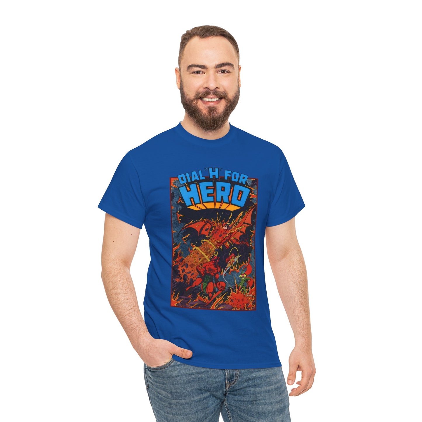 Dial "H" For Hero T-Shirt - George Perez Art - Adventure Comics Series - DC Comics