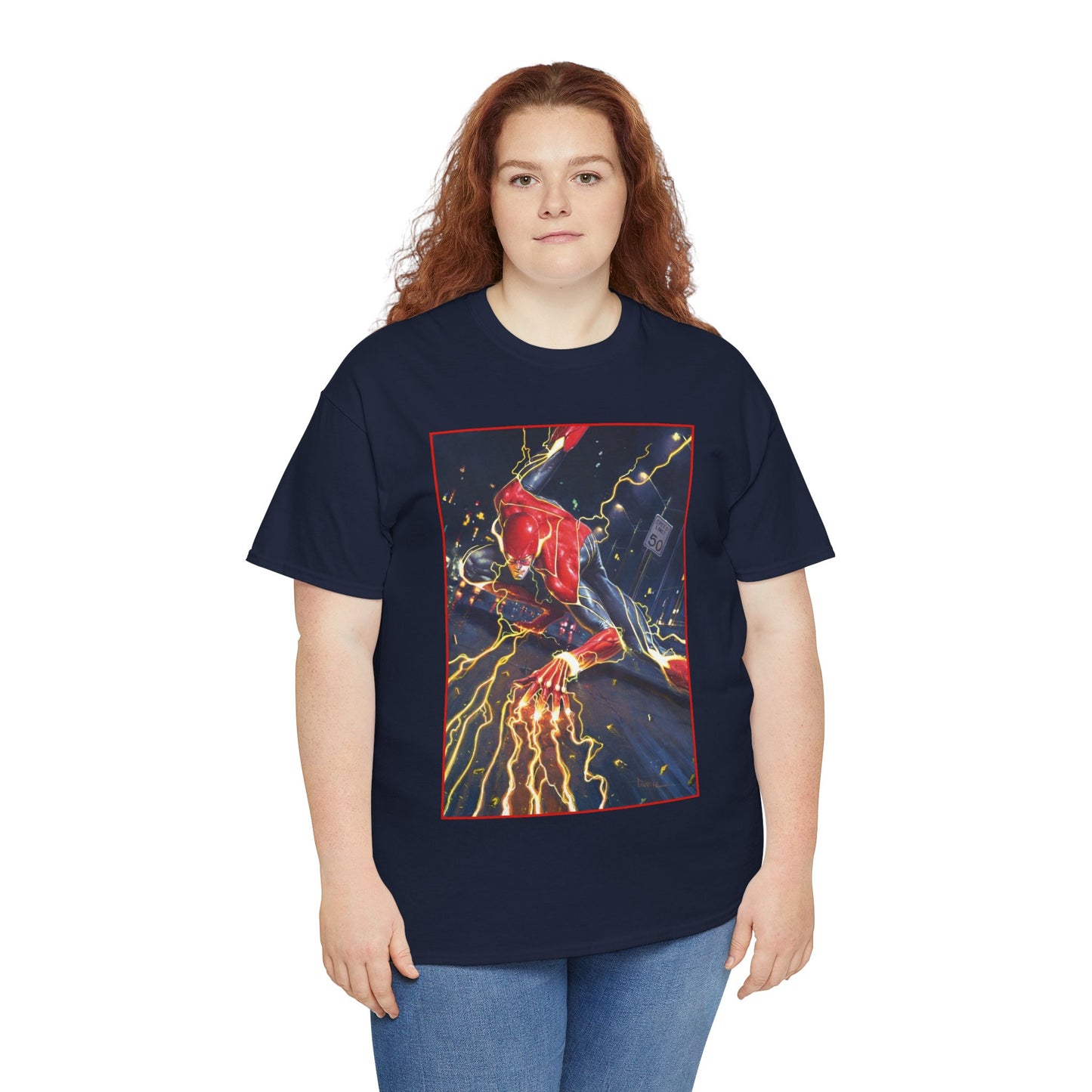 Flash T-Shirt - Davide Paratore Art - DC Comics