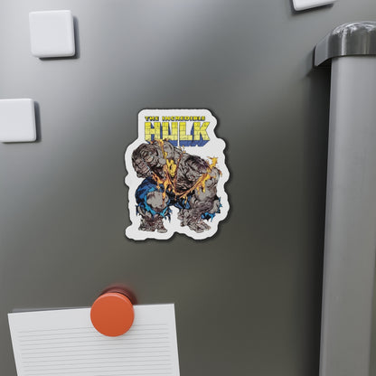 Incredible Hulk Die-Cut Magnet - Todd McFarlane Art - Bruce Banner, Marvel Comics - 3", 4", 5", 6"