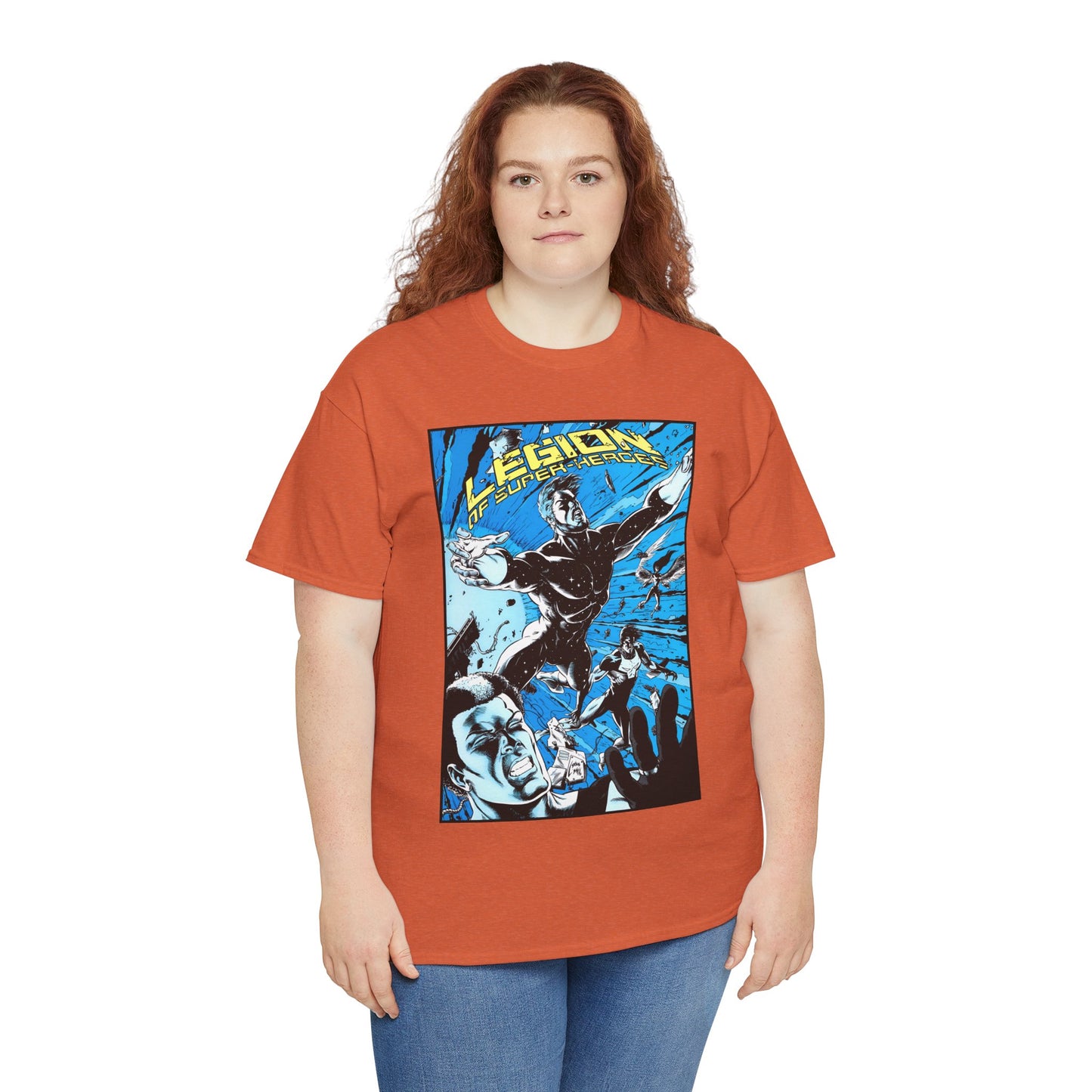 Legion of Super-Heroes T-Shirt - Steve Lightle Art - DC Comics - Starboy, Thom Kallor
