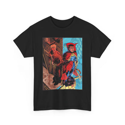 John Constantine & Dr. Strange T-Shirt - DC & Marvel Comics