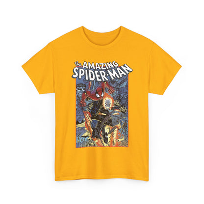 Amazing Spider-Man & Ghost Rider T-Shirt - Erik Larsen Art - Sinister Six - Marvel Comics