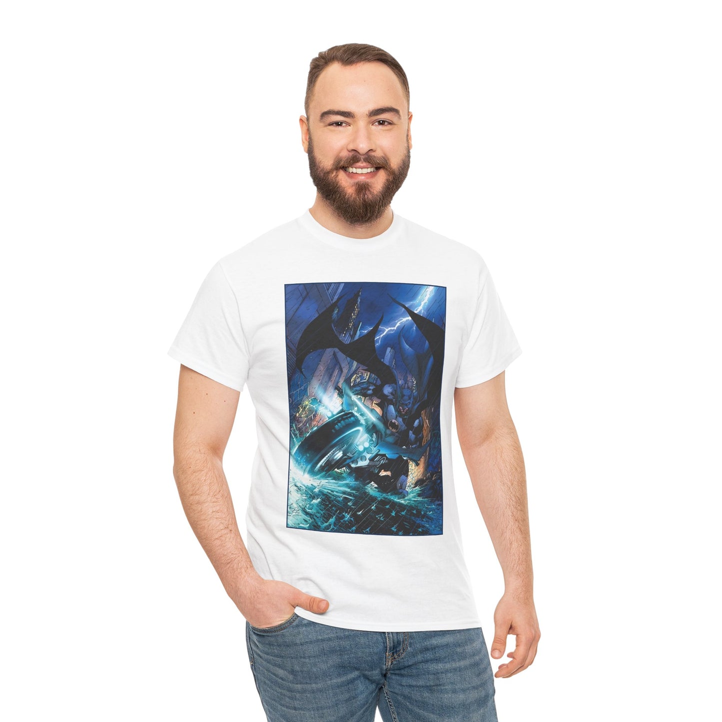 Batman T-Shirt - Jim Lee Art - Hush Storyline - DC Comics