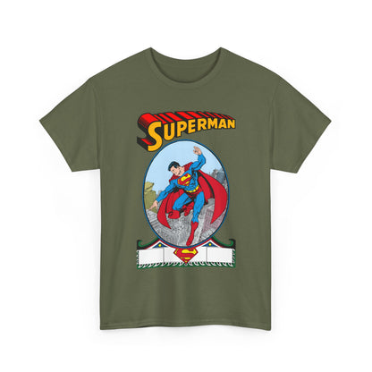 Superman T-Shirt - George Perez Art - #1 Homage Cover - Metropolis, Man of Steel, Daily Planet, Clark Kent - DC Comics