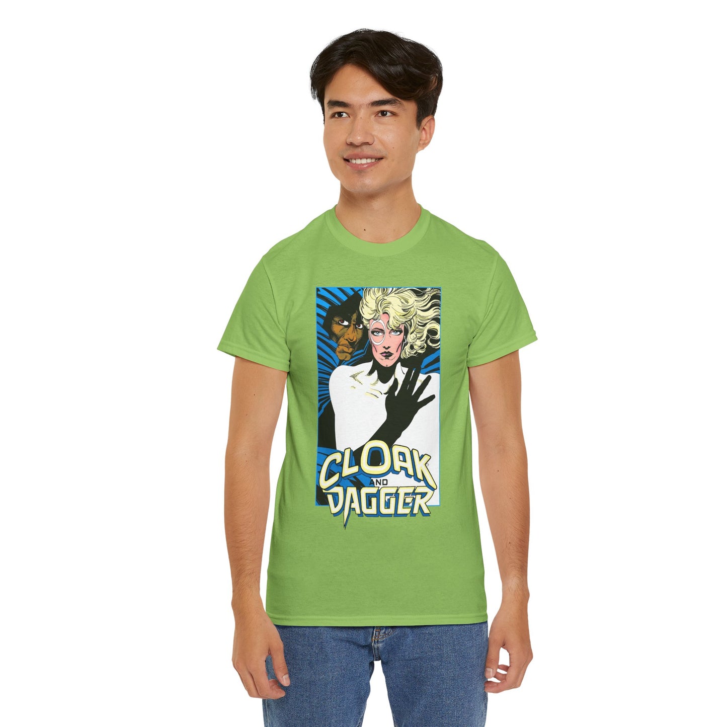 Cloak & Dagger T-Shirt - Popular 1980 Comic Book Duo - Marvel Comics