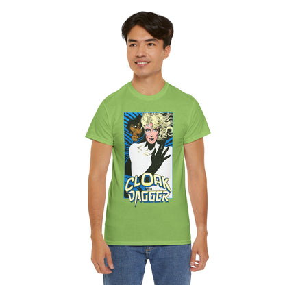 Cloak & Dagger T-Shirt - Popular 1980 Comic Book Duo - Marvel Comics