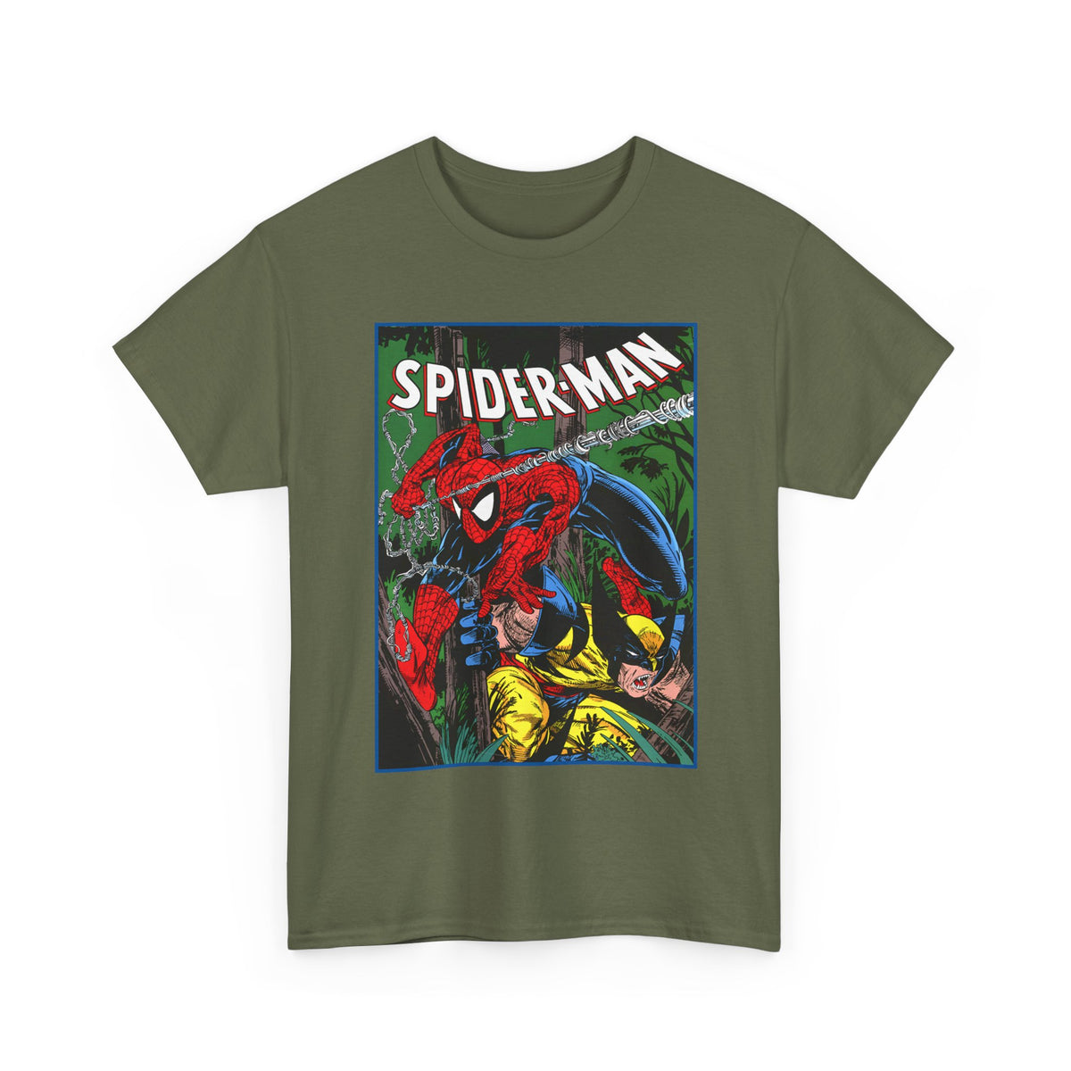 Spider-Man & Wolverine T-Shirt - Todd McFarlane Art - Marvel Comics