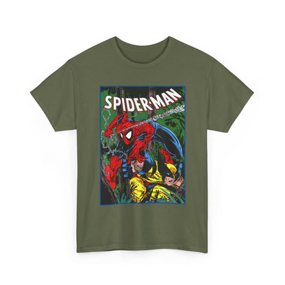 Spider-Man & Wolverine T-Shirt - Todd McFarlane Art - Marvel Comics