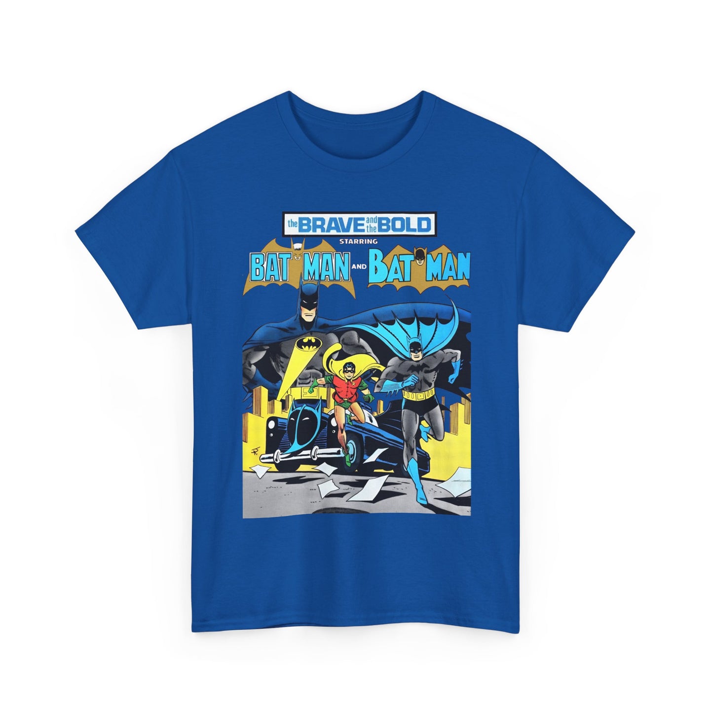 Brave & Bold #200 T-Shirt - Jim Aparo Art - Golden Age & Bronze Age Batman Team-Up - DC Comics