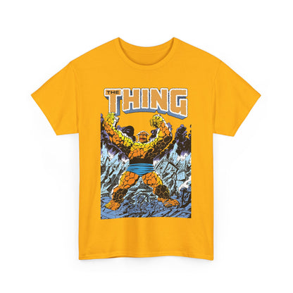 The Thing T-Shirt - John Byrne Art - Member of the Fantastic Four - Marvel Comics 1980s - Ben Grimm