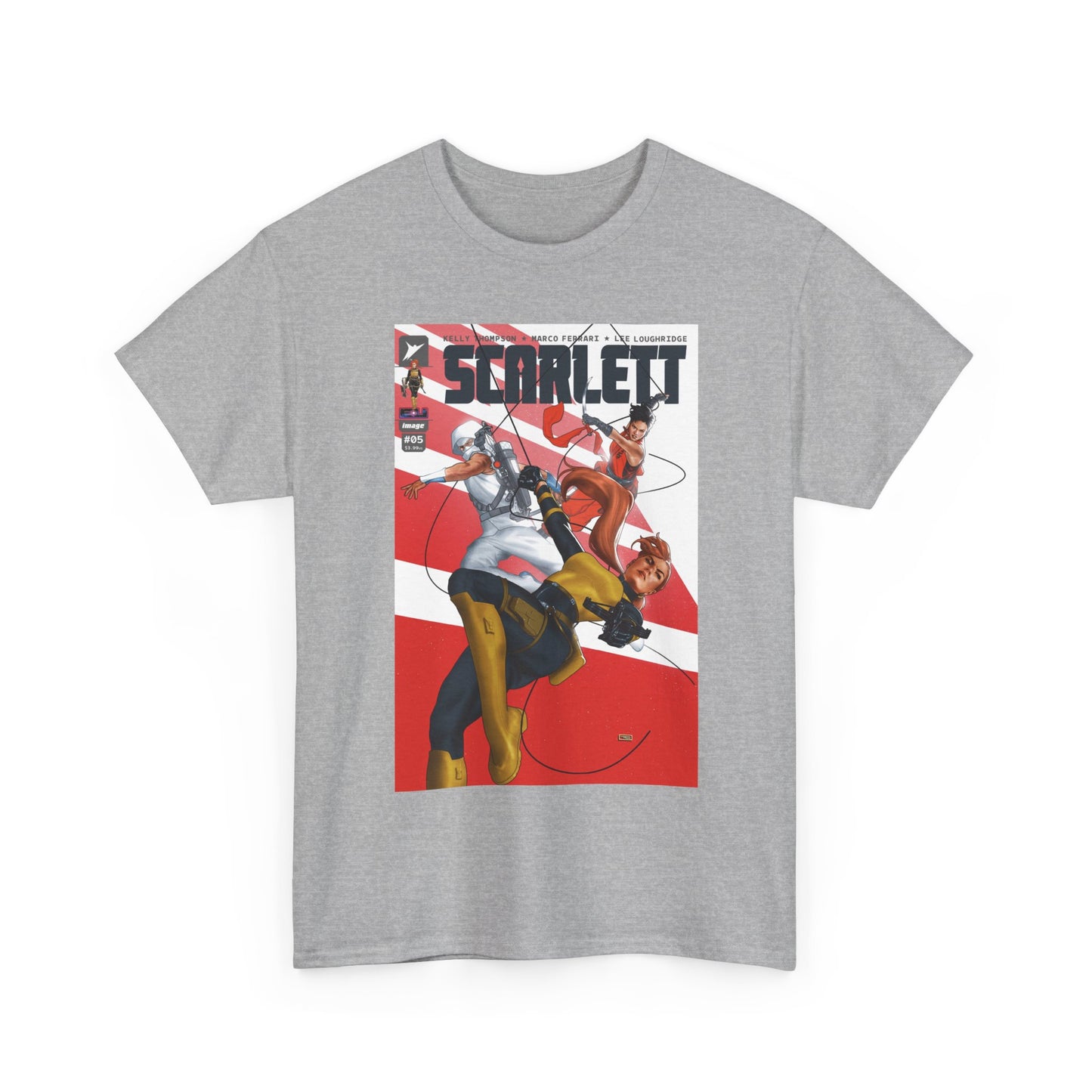 Scarlett #5 T-Shirt - Taurin Clarke Art - G.I. Joe