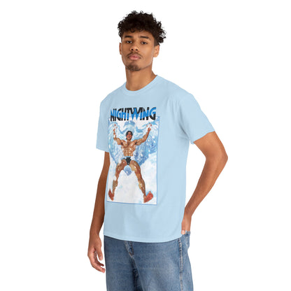 Nightwing T-Shirt - Nick Robles Art - Dick Grayson in the Snow - #111 Cover Art - DC Comics