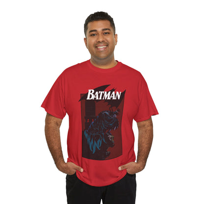 Batman T-Shirt - Kelley Jones Art - 1990s Dark Knight Detective Artwork - Perched on a Gargoyle - DC Comics