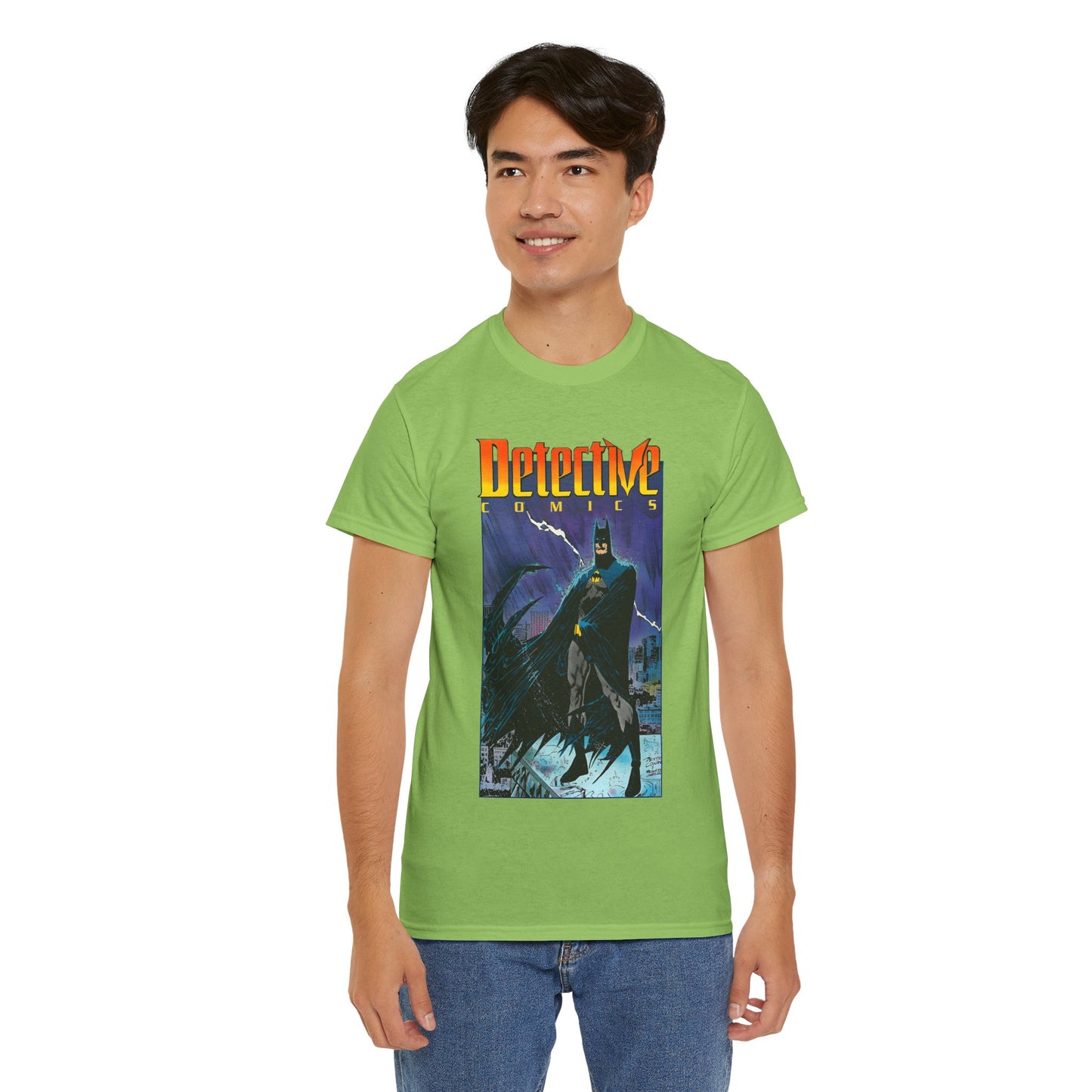 Detective Comics T-Shirt - #600 Cover Denys Cowan Art - Gotham City, Dark Knight, Batman - DC Comics