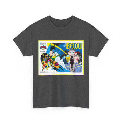 Batman & the Outsiders T-Shirt - Alan Davis Art - Promotional Poster - Looker, Halo, Katana, Geo-Force, Metamorpho, Black Lightning - DC Comics