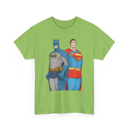 Batman & Superman T-Shirt - Frank Quitely Art - World's Finest Variant Cover Art - DC Comics