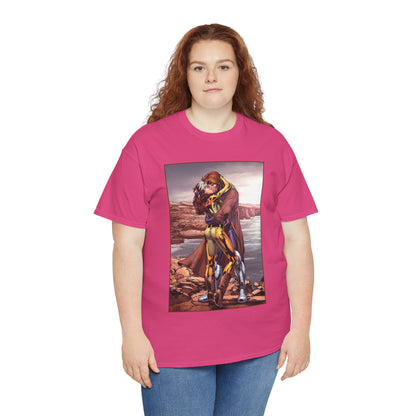 Gambit & Rogue T-Shirt - Scot Eaton Art - "Romy" - Popular X-Men Members - Marvel Comics