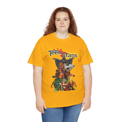 Teen Titans T-Shirt - Michael Turner Art - Cyborg, Raven, Wonder Girl, Superboy, Robin, Starfire - DC Comics