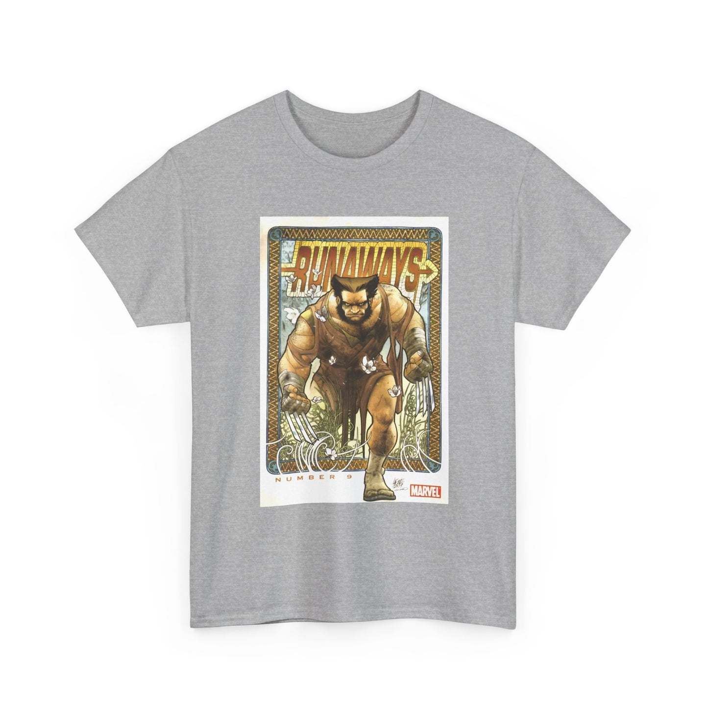 Wolverine T-Shirt - Runaways #9 Cover Art - Marvel Comics