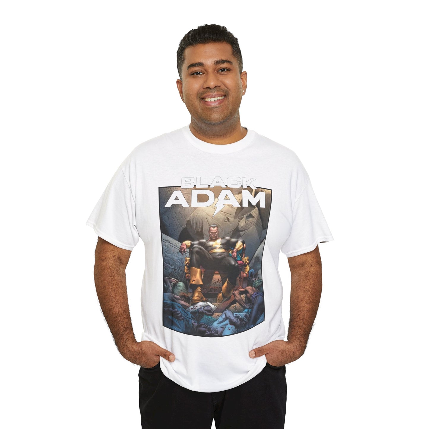 Black Adam T-Shirt - J.G. Jones Art - 52 Cover Art - Shazam Family Foe - DC Comics