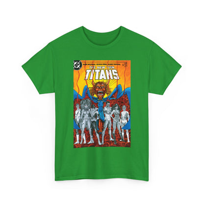 New Teen Titans #4 T-Shirt - George Perez Art - Trigon the Terrible - DC Comics