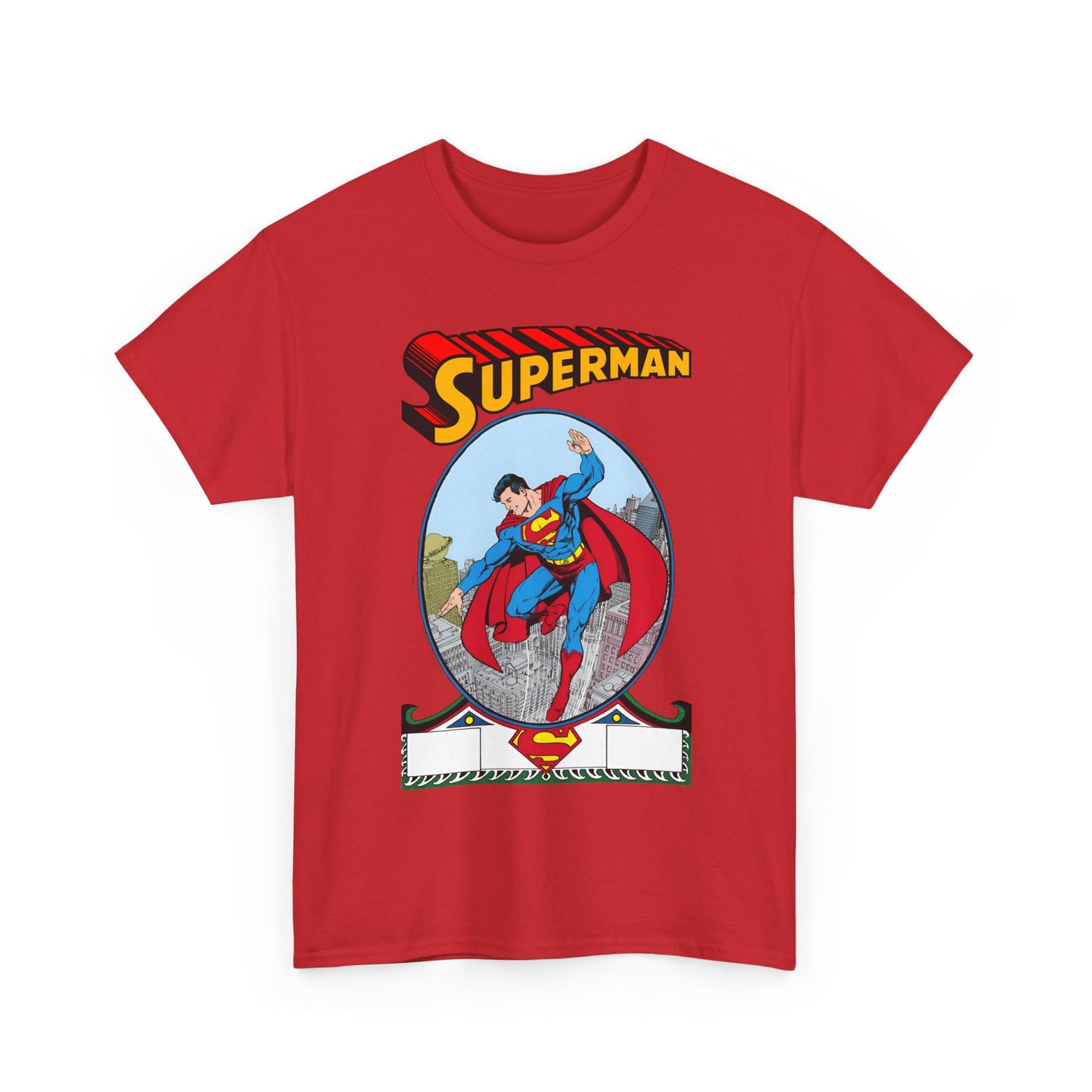 Superman T-Shirt - George Perez Art - #1 Homage Cover - Metropolis, Man of Steel, Daily Planet, Clark Kent - DC Comics