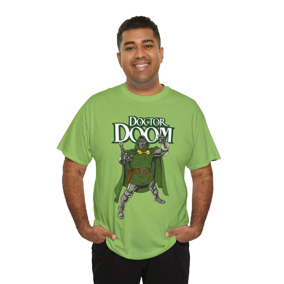 Doctor Doom T-Shirt - John Byrne Art - Fantastic Four Foe - Ruler of Latveria - 2026 Avengers Doomsday Movie - Marvel Comics
