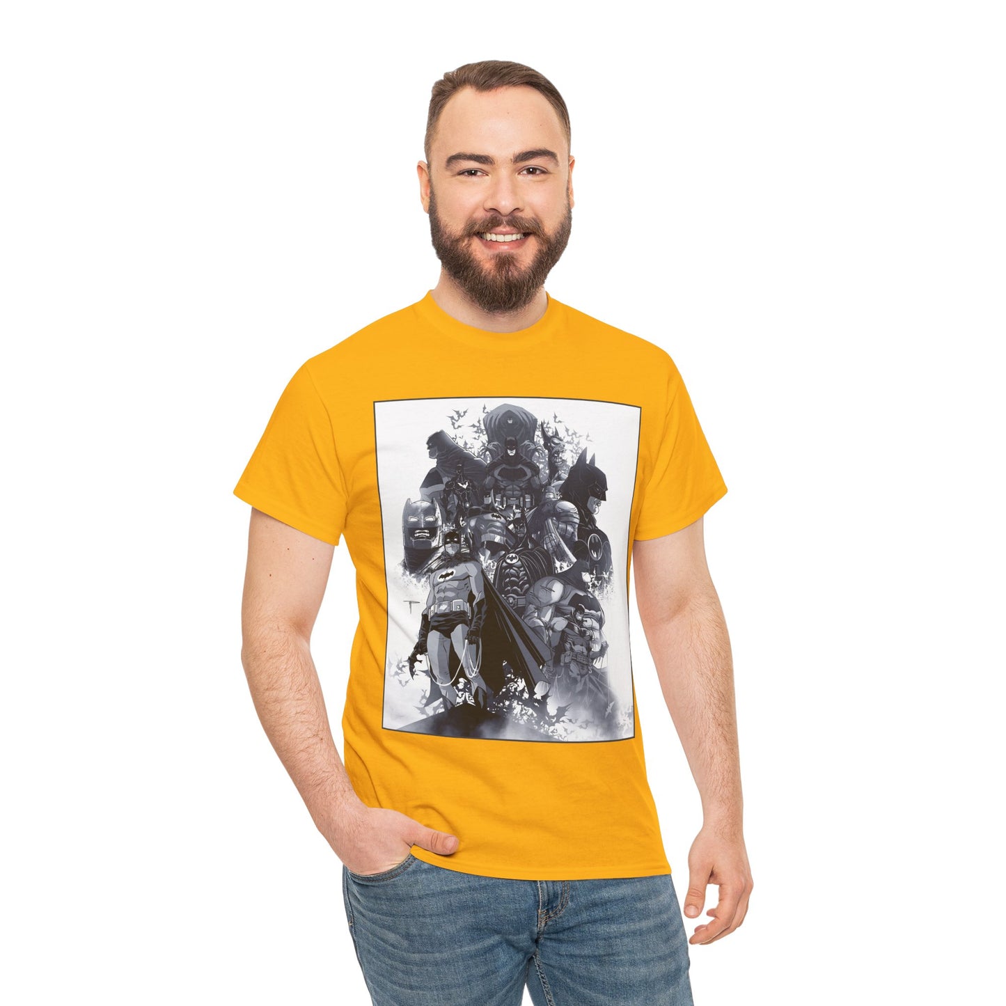 Batman T-Shirt - Michael Pasquale Art - Batman's 80th Anniversary - DC Comics