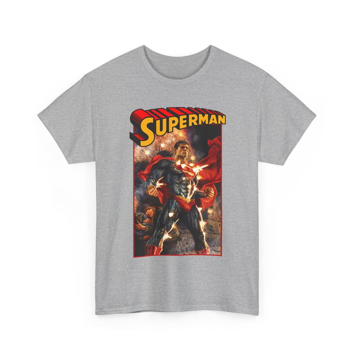 Superman T-Shirt - Lee Bermejo Art - Action Comics Variant Cover - Man of Steel, Metropolis - DC Comics