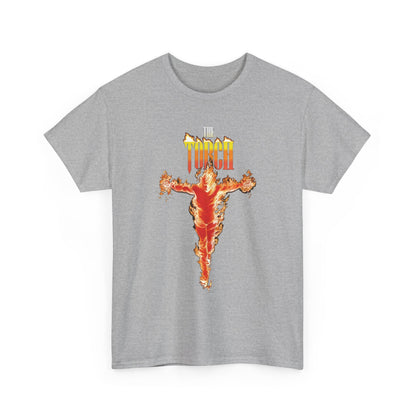 The Torch T-Shirt - Alex Ross Art - Golden Age Member of the Invaders - Marvel Comics