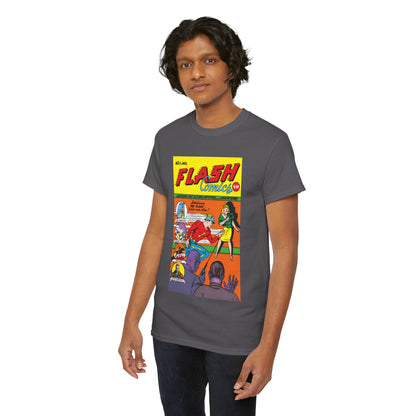 Flash Comics #1 T-Shirt - Jay Garrick, Golden Age Flash - JSA Member - DC Comics