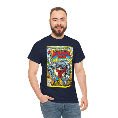 Wonder Man T-Shirt - Marvel Premiere #55 Cover Art - Avengers Member - Marvel Comics