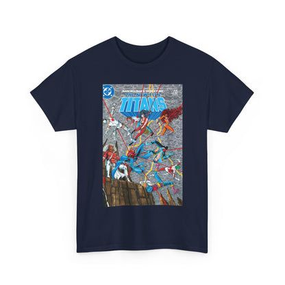 New Teen Titans T-Shirt - George Perez Art - Trigon the Terrible - DC Comics