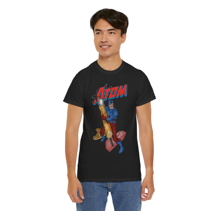 Atom T-Shirt - John Byrne Art - Ray Palmer, Justice League Member - Professor at Ivy University - DC Comics